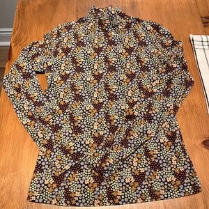 Frank and Oak Patterned Turtleneck in Size Small